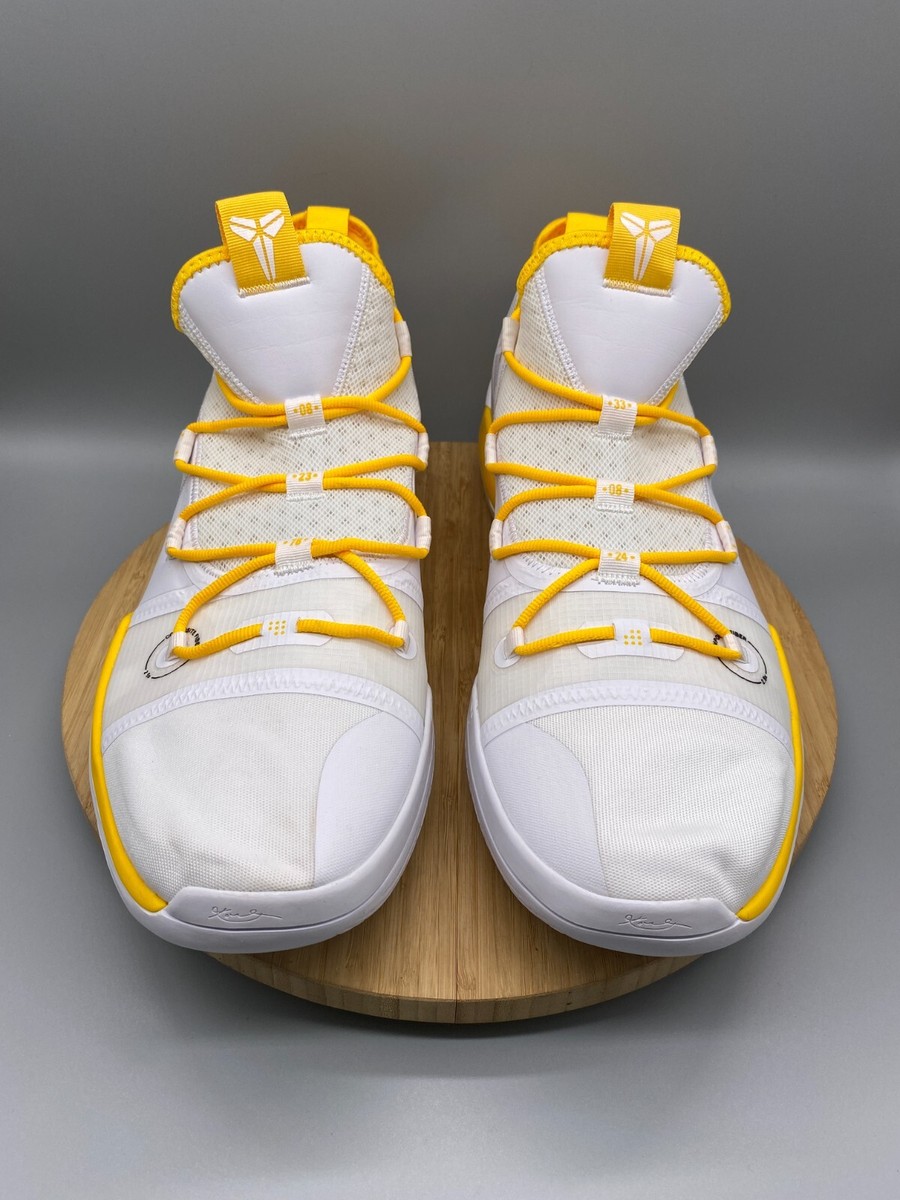 その他 kobead Size 17 - Nike Kobe A.D. TB White Yellow for sale online | eBay