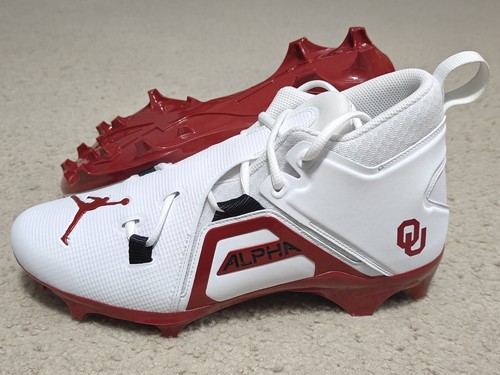 Nike Jordan Alpha Menace Pro 3 OU Oklahoma Sooners Fußball DH3368-104 Herren 9 - Bild 1 von 5