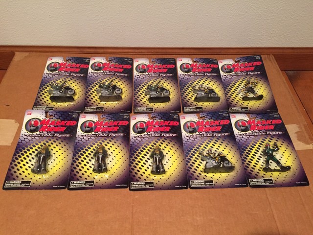 1995 Bandai Saban's Masked Rider Set of 2 Collectible Figure Action for sale online | eBay