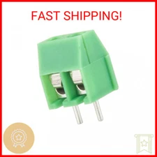 green 40PCS 2P 2Pin Screw Terminal Block Connector 3.5mm Pitch for Arduino 10A 3
