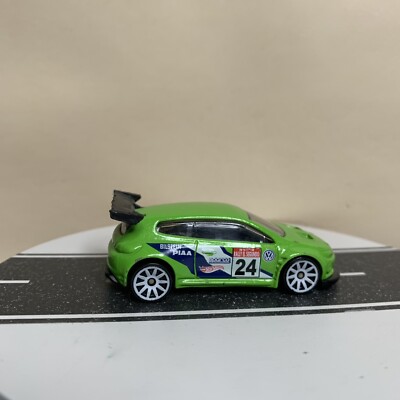 Hot Wheels Volkswagen Scirocco GT24 Rally Sport Series 3/6 Walmart Exclusive NM
