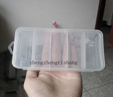 5 Compartments Plastic Fishing Lure Bait Hook Tackle Storage Box Case Container