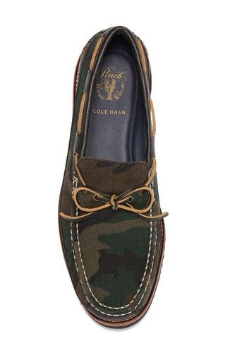 Cole Haan Men's Pinch Rugged Camp Camo Moccasins Loafers Size 8.5 - Picture 8 of 12