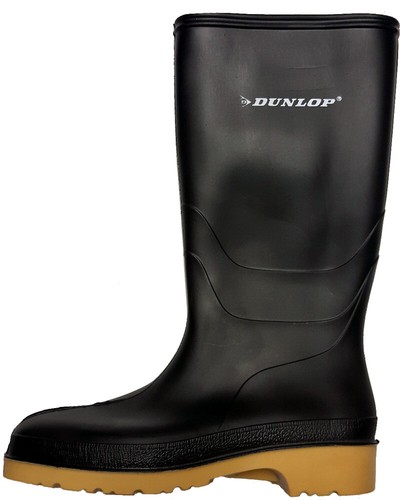 Dunlop Wellies - Dull Black Junior 