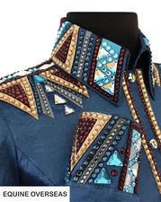 Western Showmanship Horsemanship Pleasure Show Shirt all customization available