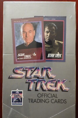 Star Trek 1991 Impel 25th Ann Trading Cards Sealed Box Excellent Condition  