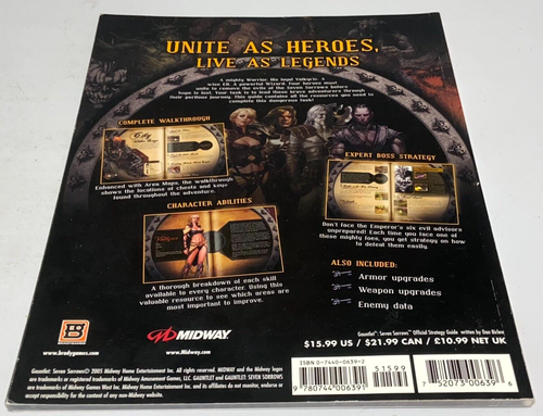 Guanto: Seven Sorrows BradyGames guida strategica ufficiale tascabile 2005 - Foto 6 di 8