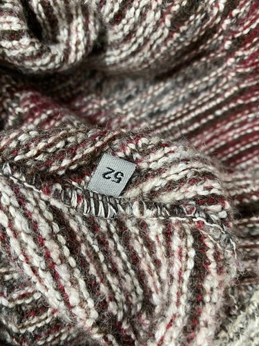 Missoni Sport Waves Cardigan 3D Knit Pullover Retro Sweater Jeresy Size 52 L - Picture 18 of 21