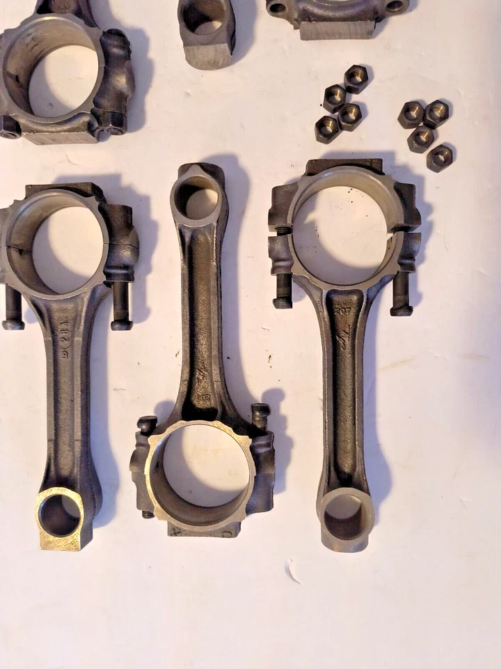 AMC Rambler 199 cu in 6 Connecting Rods Used. - Image 2 of 3