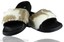 thumbnail 60  - Women's Slip On Size Flat Farrah Rubber Slider Mules Fur Slipper Rihanna Sandals