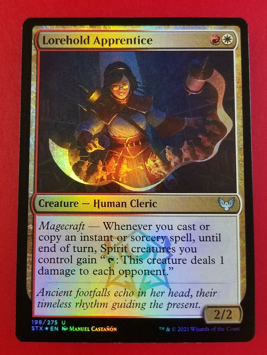 1x Lorehold Apprentice | FOIL | Strixhaven School of Mages | MTG Magic Cards