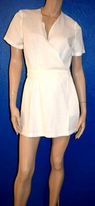 robe cache coeur lin