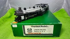 Overland OMI 1401 HO BRASS Union Pacific P-11 4-6-2 Steam Locomotive with Tender