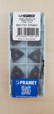 10Stk (1Stk/9,9eur) LPI TURNING INSERT NEGATIVE WNMG 080408E-FM T7335