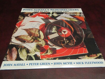 JOHN MAYALL & BLUESBREAKERS VERIFIED LIVE 1967 VOL 2  DOUBLE LP GATEFOLD JACKET