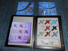 Cross Gem Necklace Set NEW