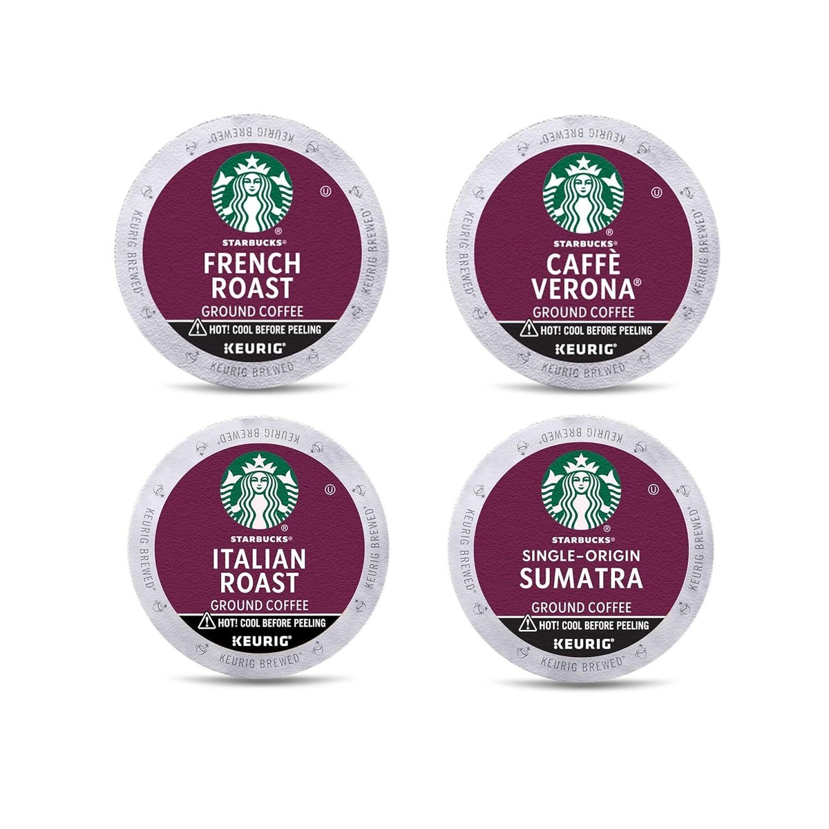 Dark Roast Assorted K Cup Flavors Starbucks K-Cup Coffee Pods