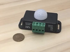 motion sensor Alarm High sensitivity DC 12V PIR Module Relay security 24V C23