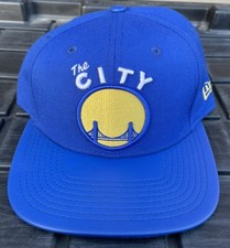 Golden State Warriors New Era 9Fifty Snapback Hat Cap NBA The City Hardwood