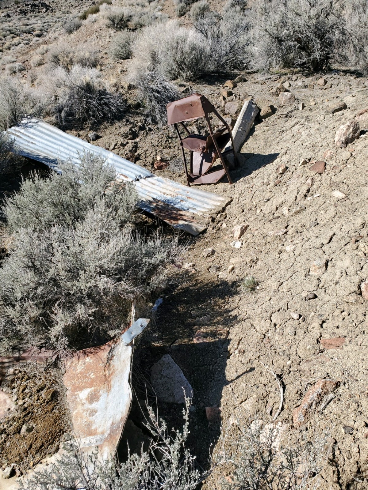 Steiner Mine near Lovelock Nevada Silver Gold Mining Claim with Big