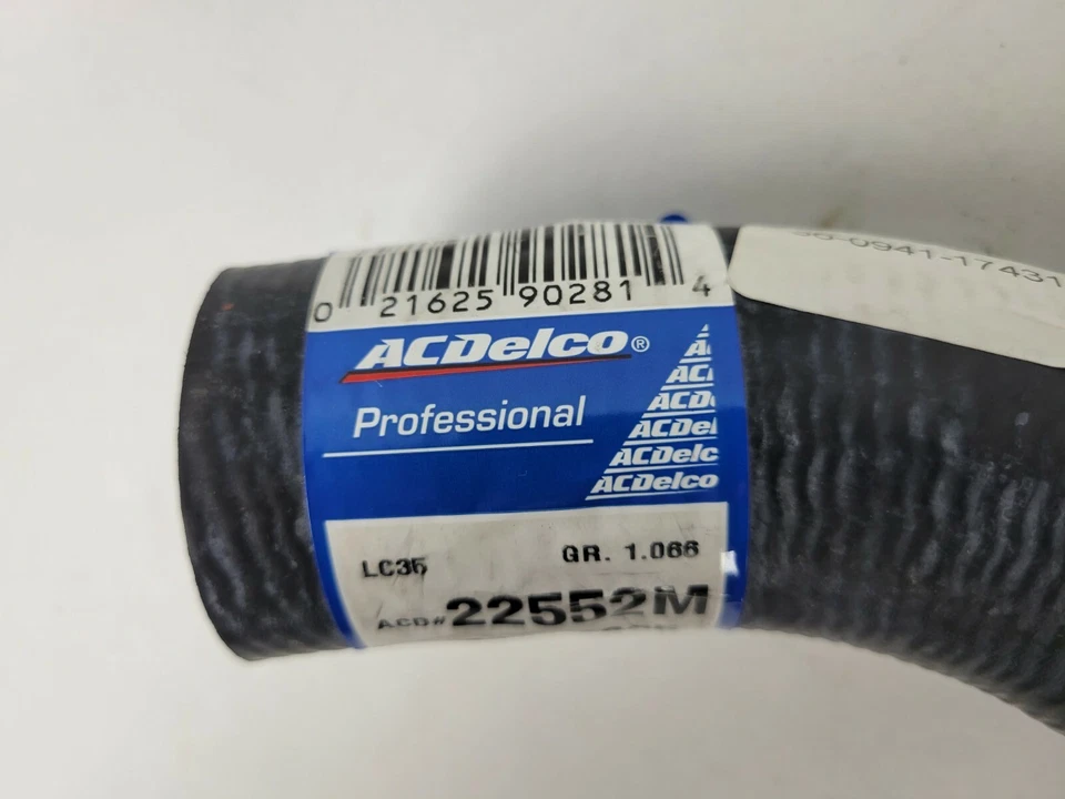 Manguera de radiador refrigerante motor moldeado profesional Ford Mustang 06 ACDelco 89050605 Foto 2 de 3