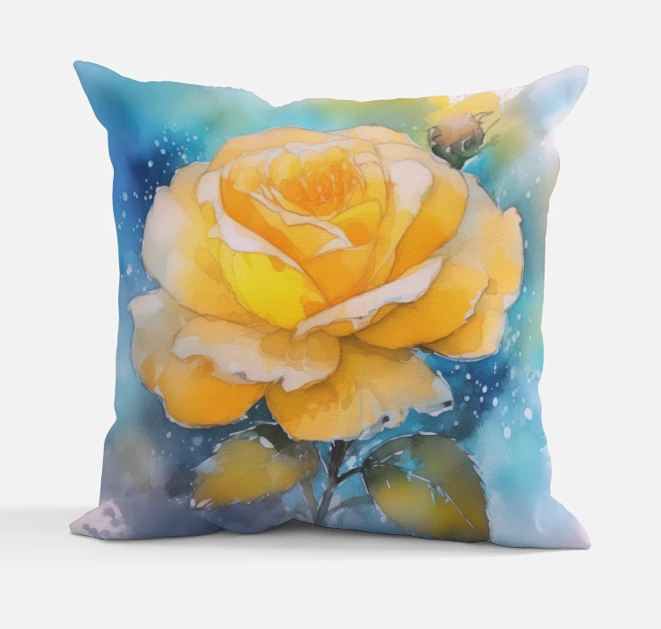 Hermoso cojín de almohada rosa. 9 colores 12x12" 16x16" 24x24" Poliéster Nuevo Foto 4 de 4