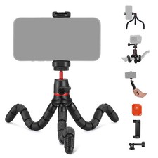 NEEWER Phone Tripod Action Camera Mount Adapter and Phone Holder with Remote