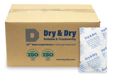 100g X 100 EA "Dry & Dry" High Quality Pure Reusable Silica Gel Desiccant 