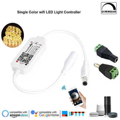 Mini Smart WiFi Led Dimmable Controller Timer 12V 24V Control for