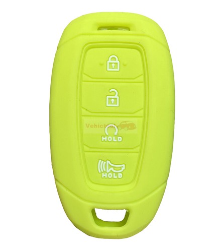 Fit HYUNDAI Kona Venue Veloster N 4 BNT Remote Smart Key Fob Silicone Case Cover - Picture 6 of 24
