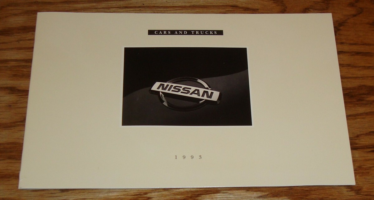 Original 1993 Nissan Car & Truck Full Line Sales Brochure 93 300ZX