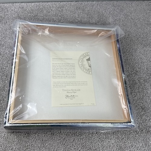 NEW Streams of Living Waters 14 x 14 Wrapped Canvas by Thomas Kinkade with COA - Picture 4 of 5