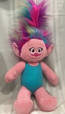 Build a Bear Trolls Dreamworks World Tour Poppy With Rainbow Hair