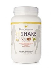 FitShake, banana cream flavor shake, meal rep...