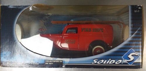 SOLIDO - Ford V8 - Pompiers citerne - Collection