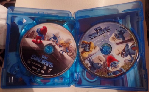 Smurfs: Christmas Carol, Blu-ray/DVD, 2011, 3-Disc Set, NO DIGITAL - Picture 5 of 10