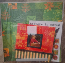 C Mini album  scrapbook kit Christmas 20 piece