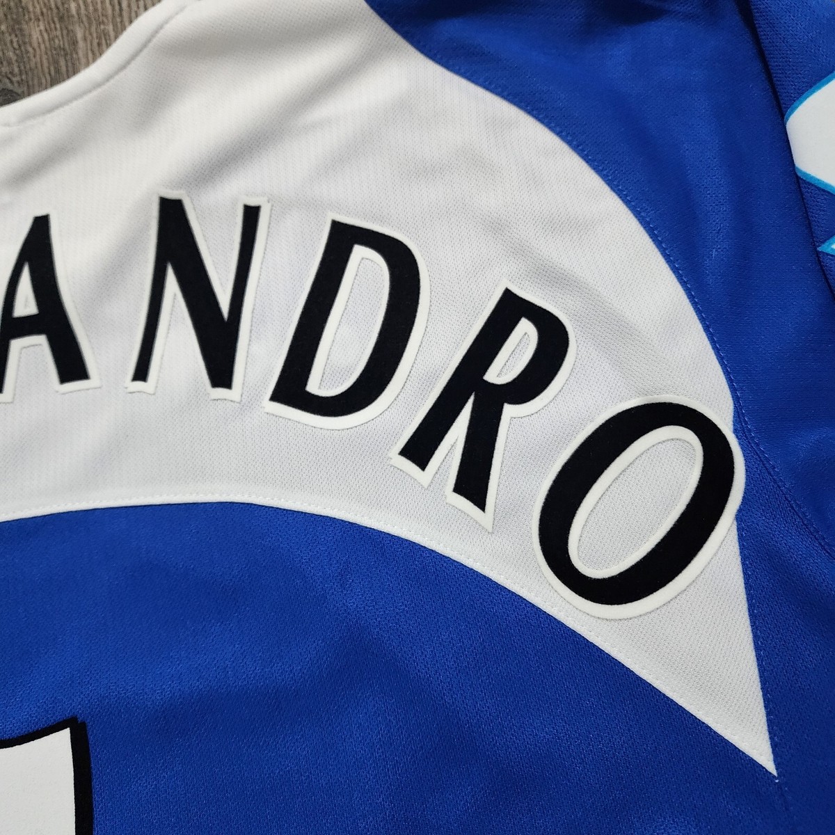 2006 Jako Portsmouth FC Home Soccer Jersey Andres D'Alessandro Men