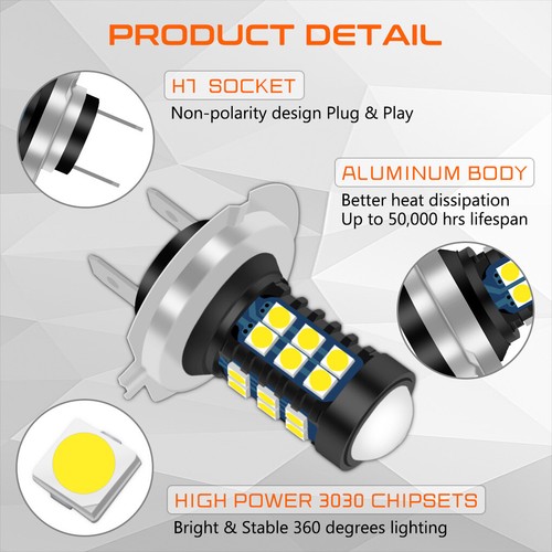 For Kawasaki Ninja 300 EX300 KRT LED Headlight Pilot Park Lights T10 2012-2019 - Picture 6 of 11