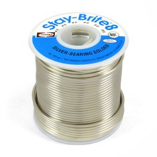 Harris Stay-Brite 8 Silver Bearing Solder 1/16" 1 lb Pound Spool, SB831