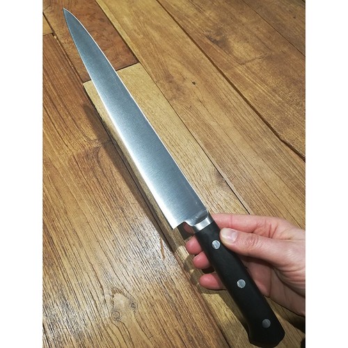 COLTELLO AFFETTARE MASAHIRO MV-H 27 CM - Foto 3 di 4