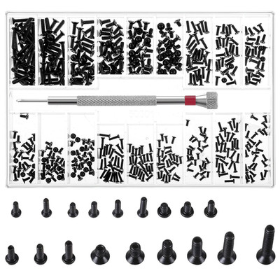 500 Pcs Tiny Screws Tiny Micro Repair Screw Kit M1.2/M1.4/M2.0 Small Replacement