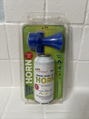 ETL Solutions 3.5oz Safety and Survival Air Horn - Very Loud - Ideal for Boating