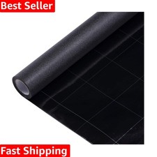 Non-Adhesive Black Window Film - Room Darkening Privacy Tint, 100% UV Protection