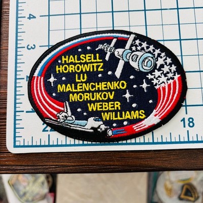 NASA Space Shuttle STS-106 Crew Astronaut Patch Embroidered Sew-On Vintage LU