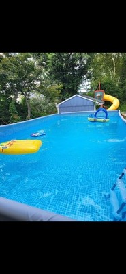 Intex XTR 24' x 12' x 52'' Above Ground Pool and Optiflow 2 Pack Filter Sand