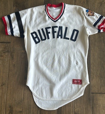 1983-84 Buffalo Bisons Game Worn Jersey Rare Retired #6 Last player to wear this