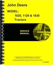John Deere 1020 1120 1630 Tractor Service Repair Manual tm4286