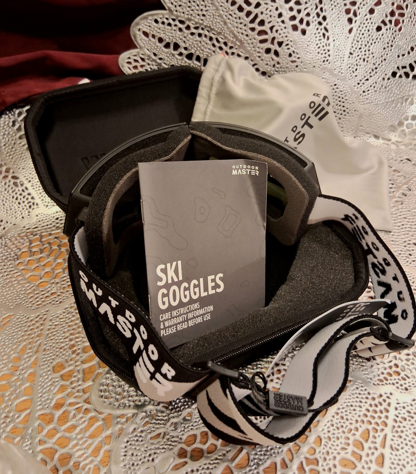 OutdoorMaster Ski Goggle Seagull Foldable-unisex Blue Color