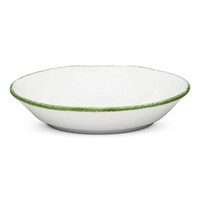 Memento Moon Piatto Fondo GrüN Smeraldo Keramik Ø 21 Cm Handbemalt 1-Teilig